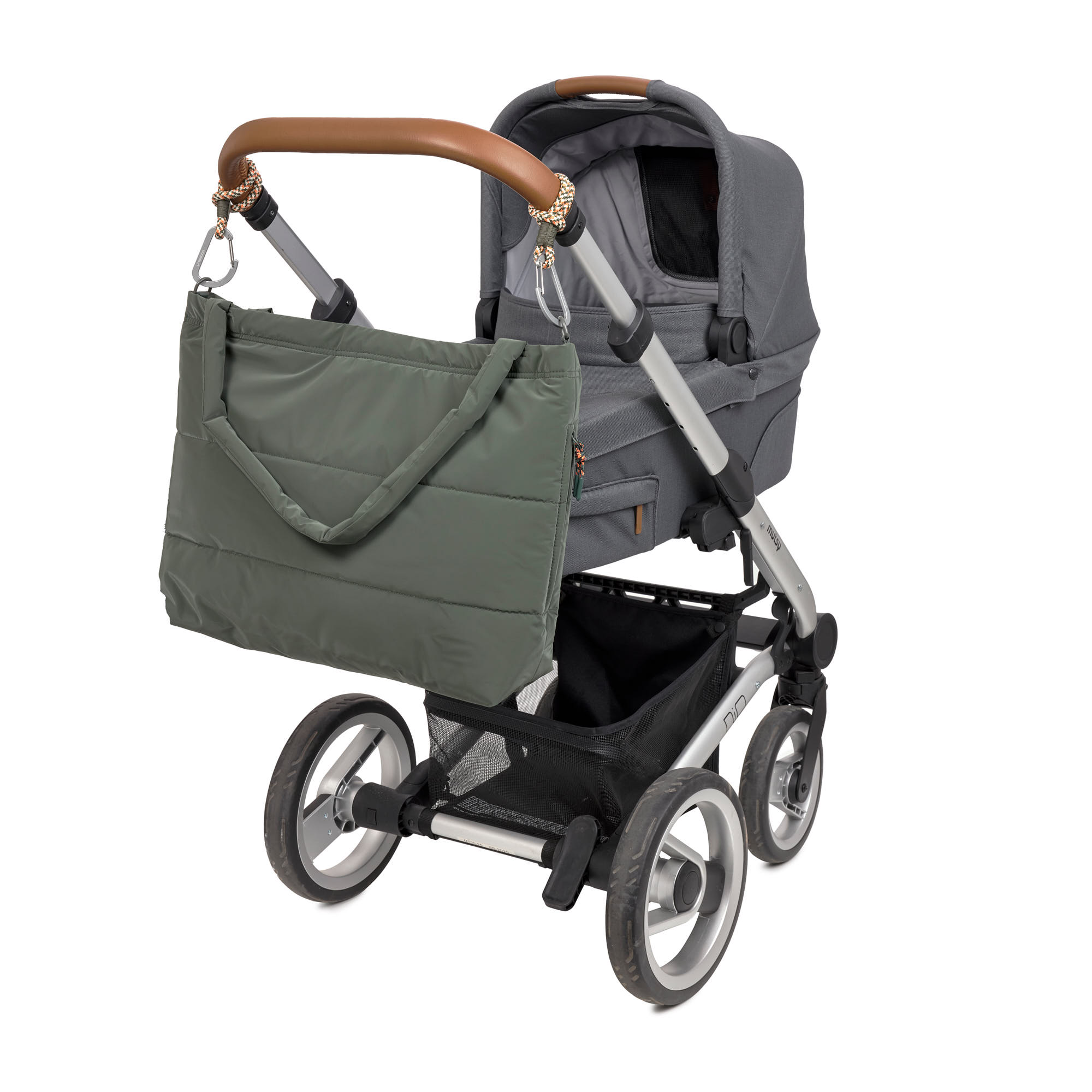 Lässig MIX Wickeltasche Shopper Olive