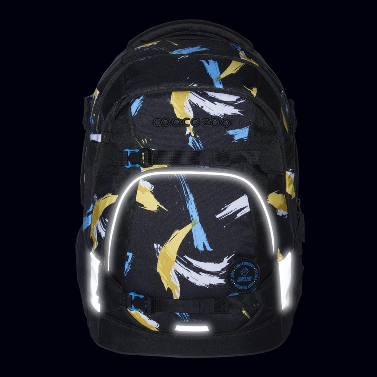 Coocazoo Mate Schulrucksack Crazy Artnight Coocazoo Mate Schulrucksack Crazy Artnight