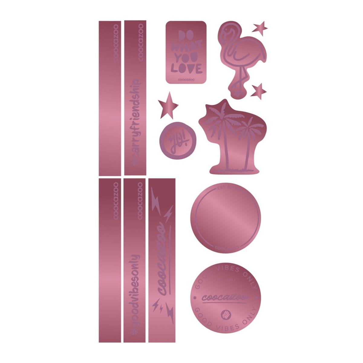 Coocazoo Reflektierendes Sticker-Set Berry