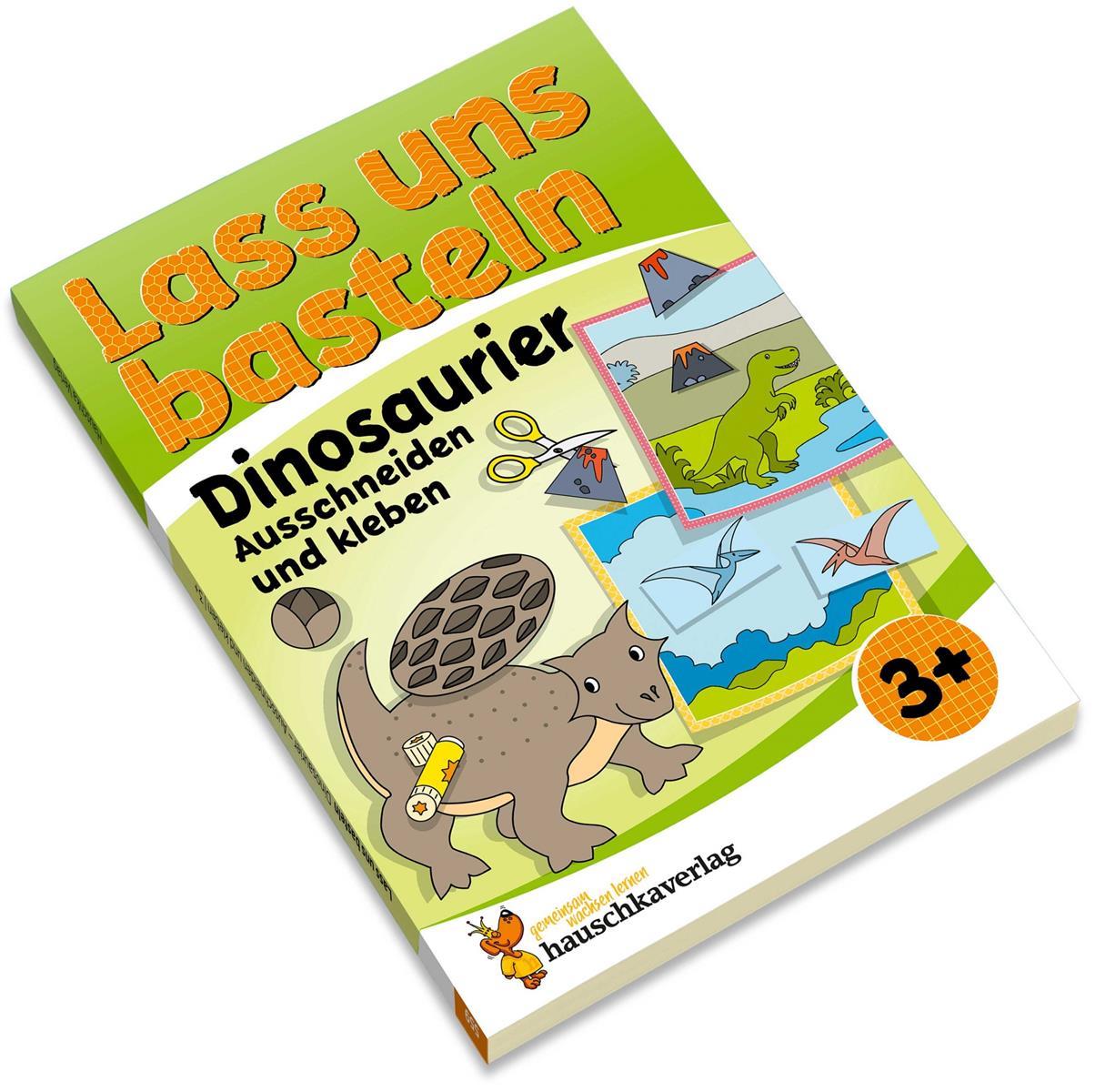 Hauschkaverlag Lass uns basteln – Ausschneiden und Kleben ab 3 Jahre Dinosaurier