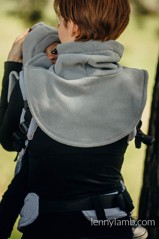 LennyLamb Trageschal für zwei Grey (fleece)
