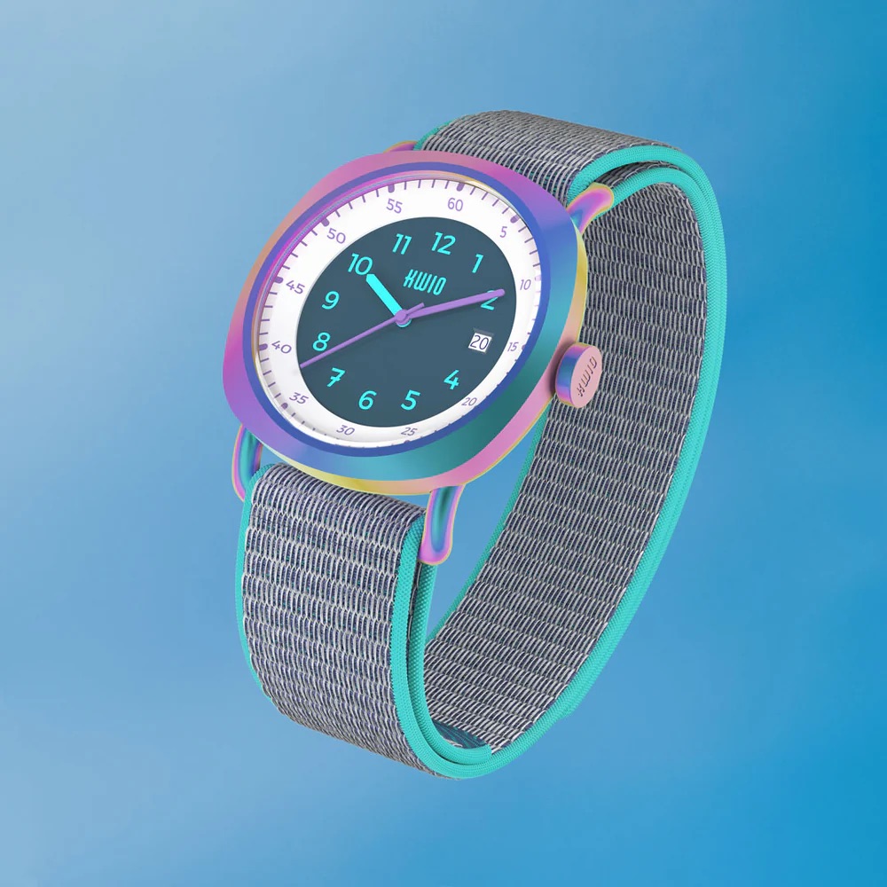 KWIO Kinderuhr TAKK Limited Edition Rainbow