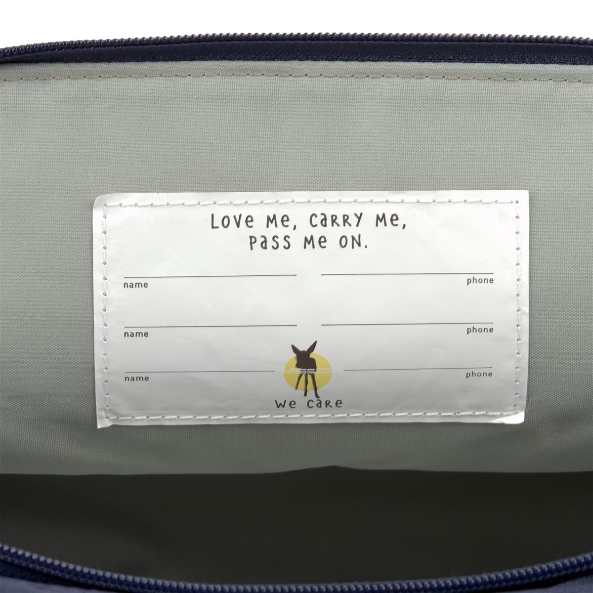 Lässig Kinderrucksack Medium Rolltop Little Gang navy