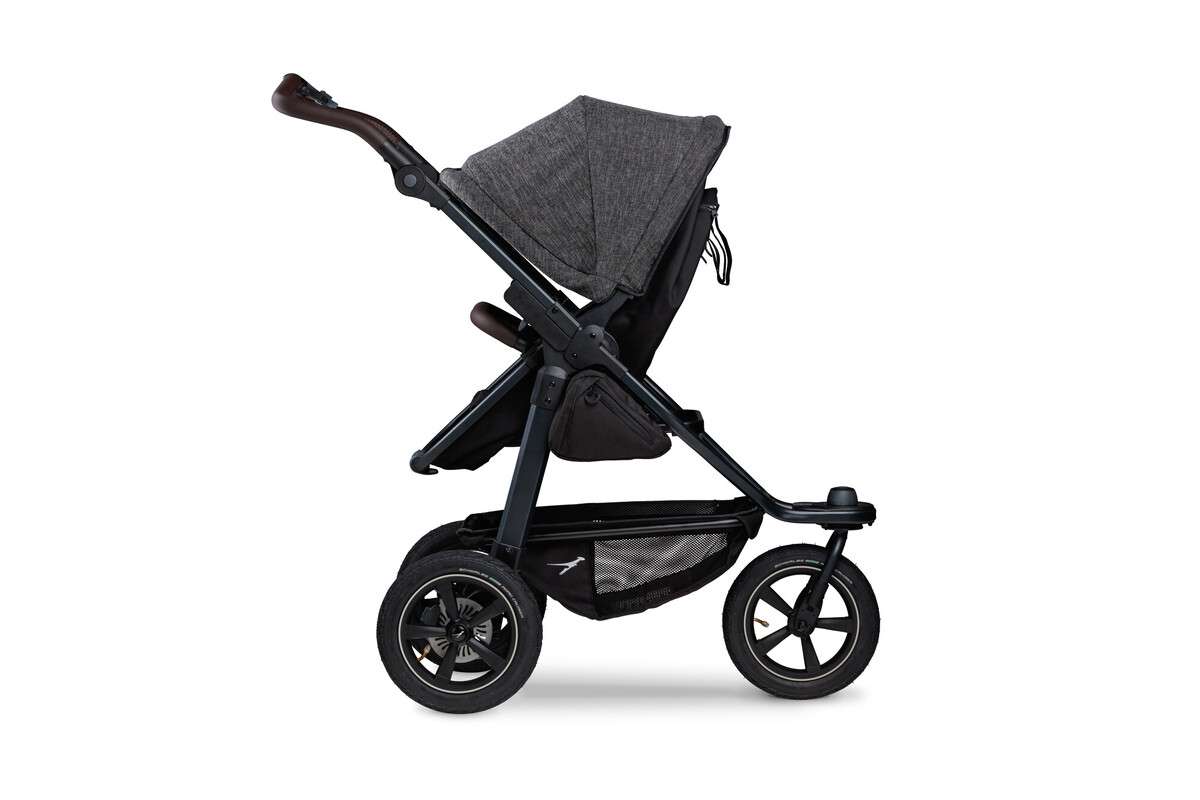 tfk mono3 - Kombi Kinderwagen mit Luftrad-Set premium anthrazit