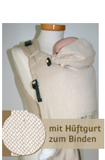 Storchenwiege BabyCarrier SLIM natur Storchenwiege BabyCarrier SLIM natur
