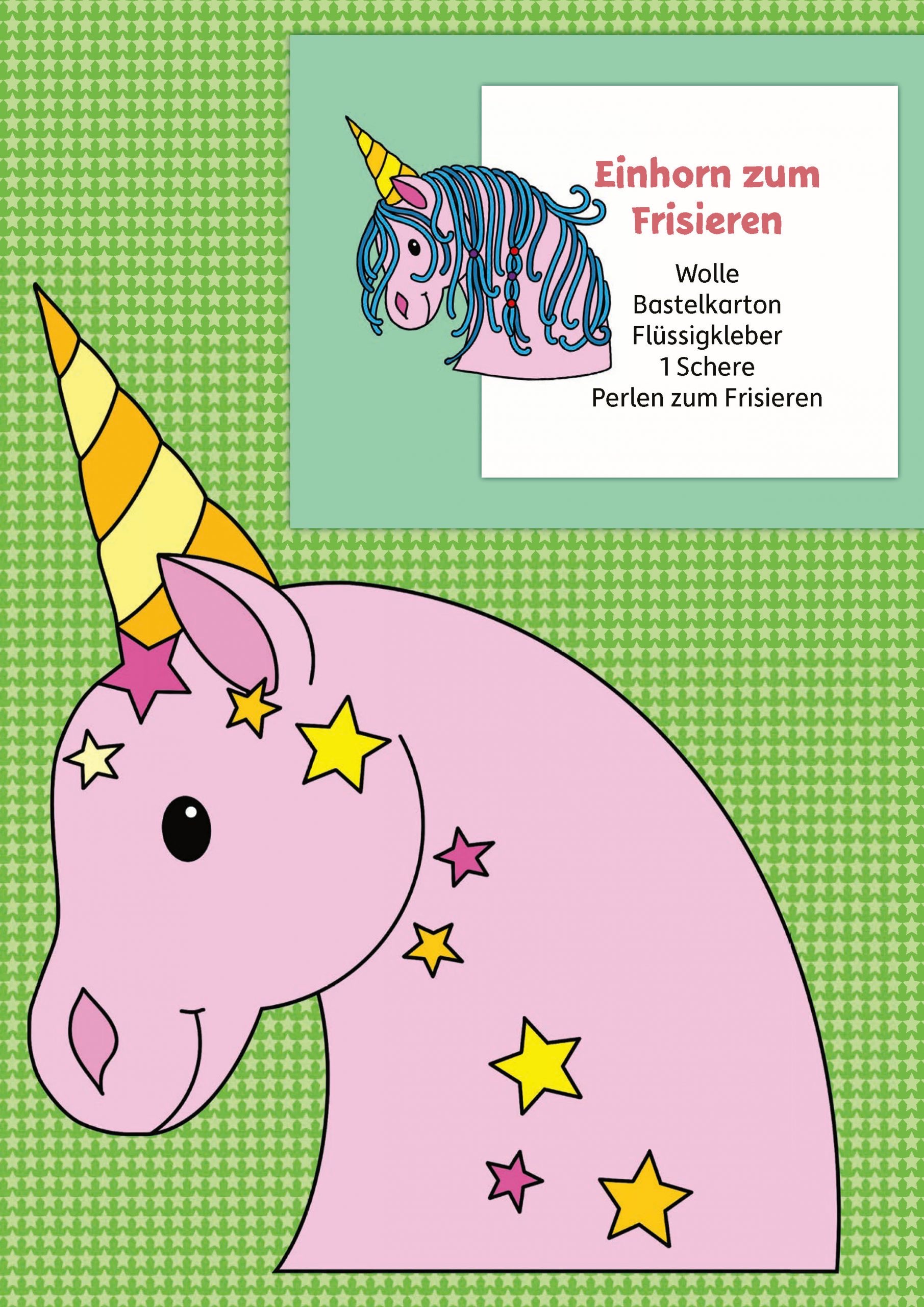 Hauschkaverlag Lass uns basteln - Bastebuch ab 5 Jahre Einhörner