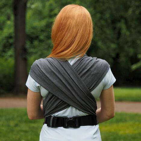 Storchenwiege WrapBabyCarrier graphit Storchenwiege WrapBabyCarrier graphit