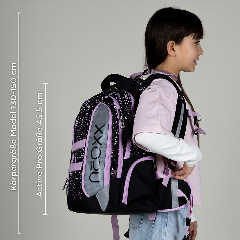neoxx ACTIVE PRO Schulrucksack Purple Crush neoxx ACTIVE PRO Schulrucksack Purple Crush