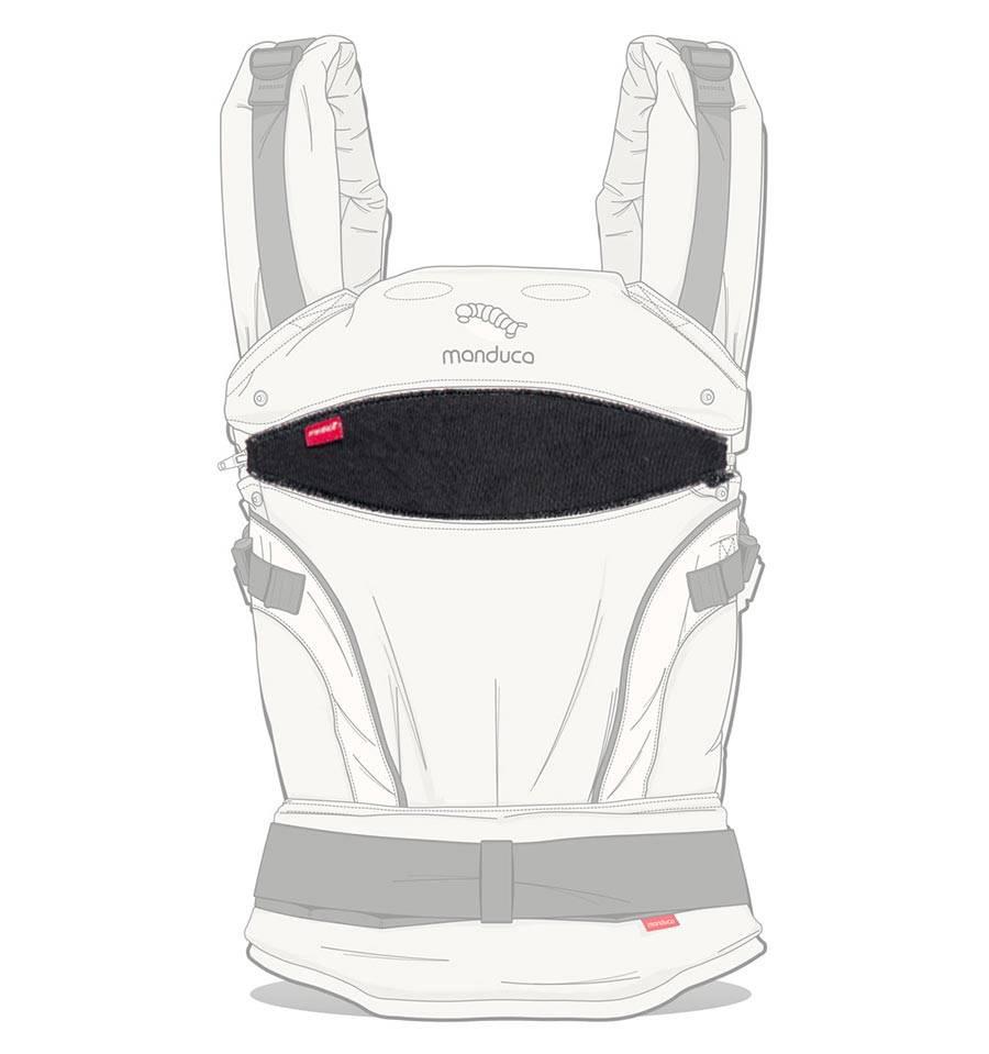 manduca Zubehör ZipIn Ellipse schwarz manduca Zubehör ZipIn Ellipse schwarz