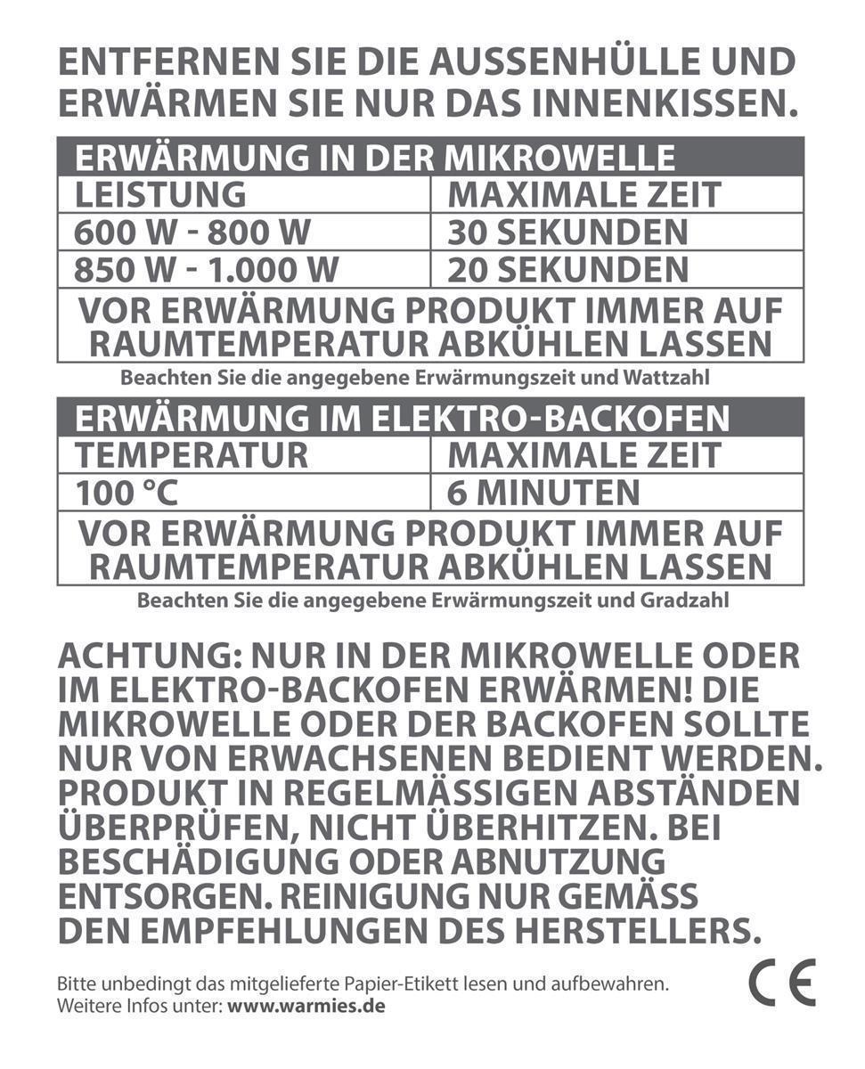 Warmies® Wärmekissen Minis Schaf beige 