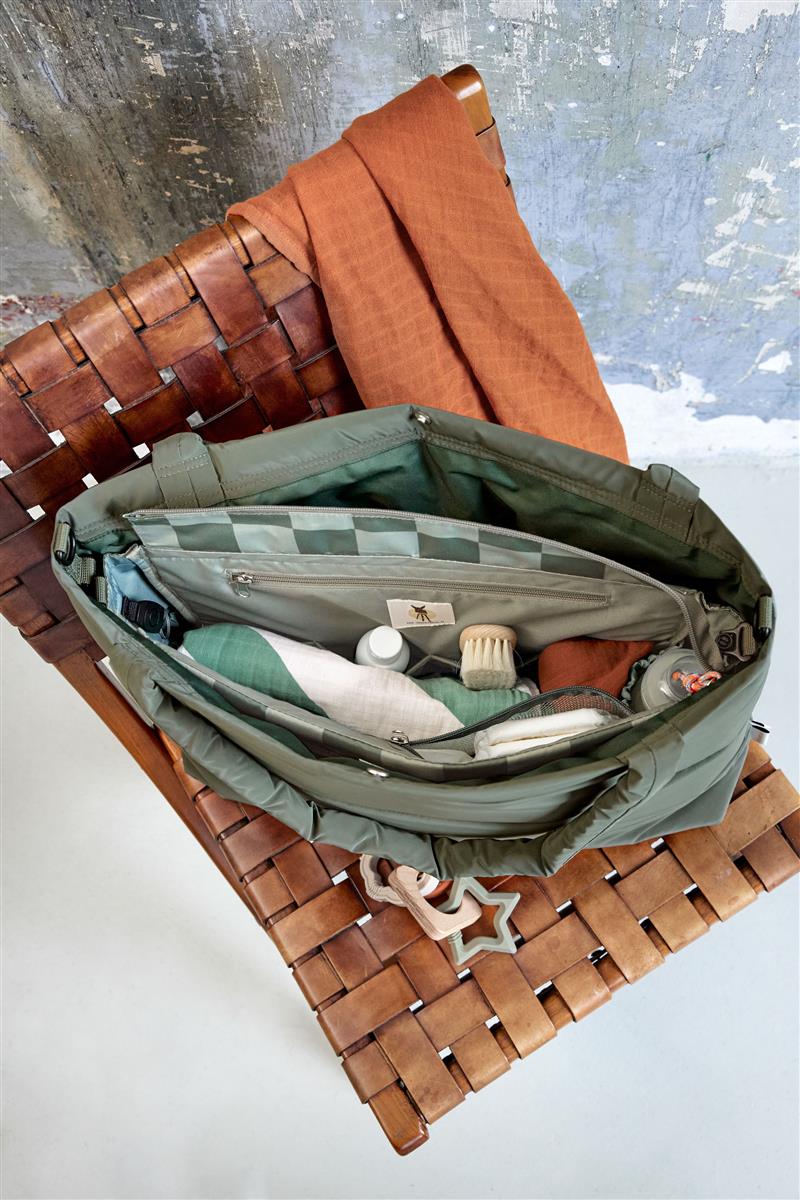 Lässig MIX Wickeltasche Shopper Olive