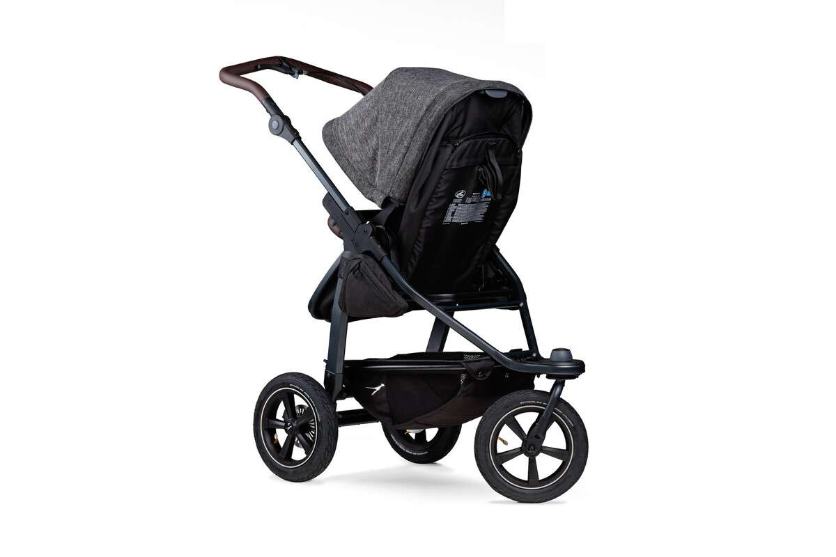 tfk mono3 - Kombi Kinderwagen mit Luftrad-Set premium anthrazit