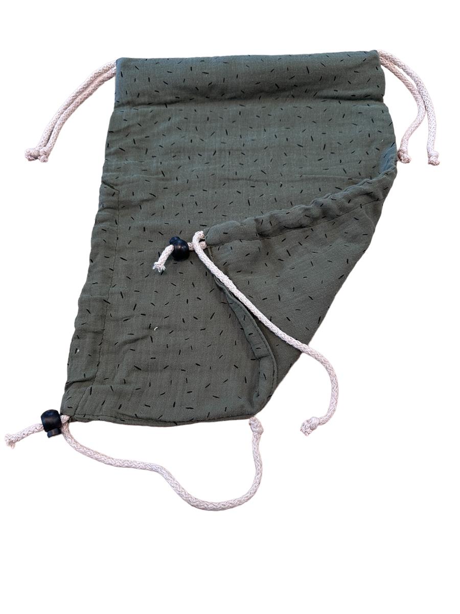 SimpleeBaby Kopfstütze für Tragetücher Musselin Grün