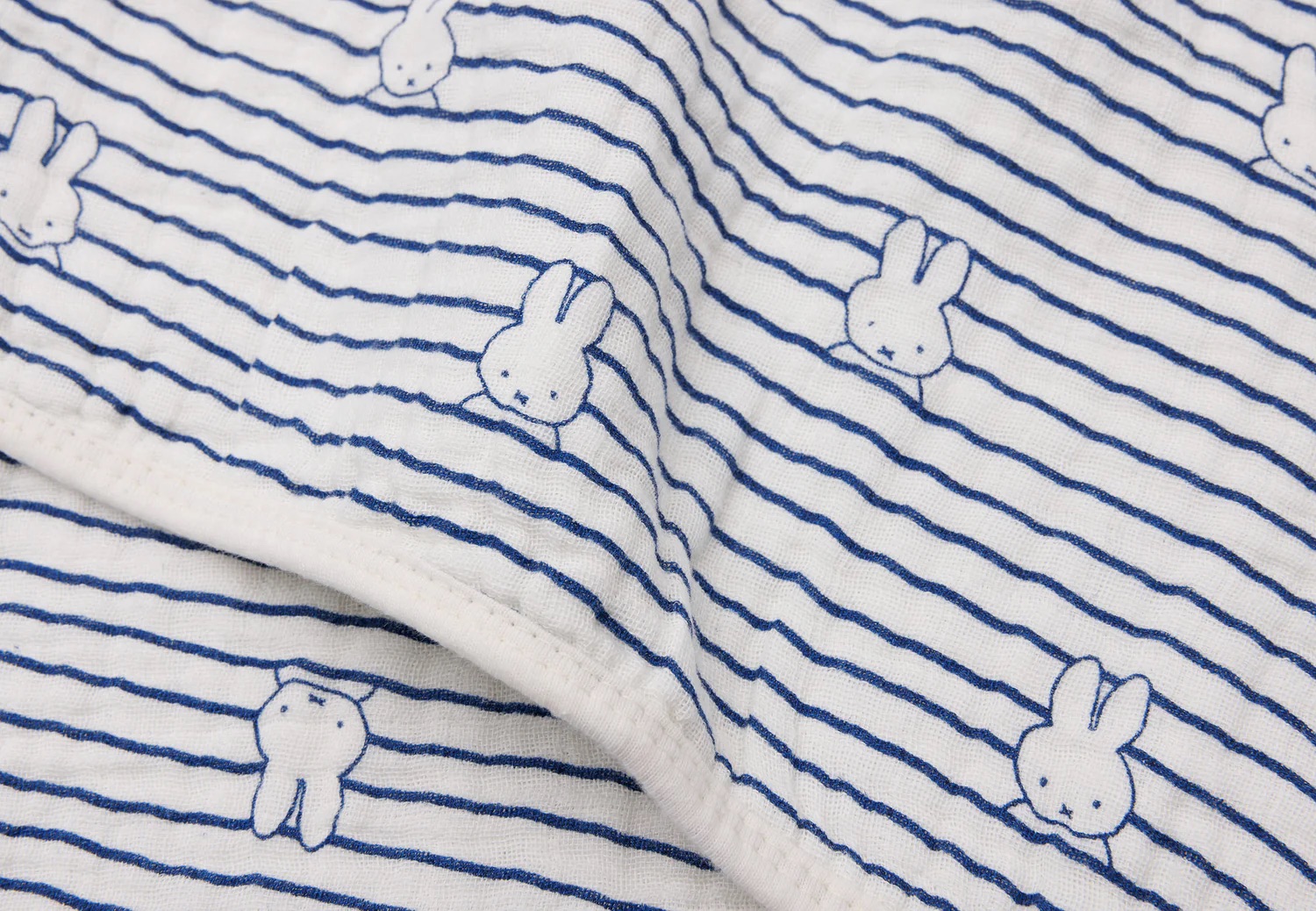Jollein Decke - Miffy Stripe Navy Jollein Decke - Miffy Stripe Navy