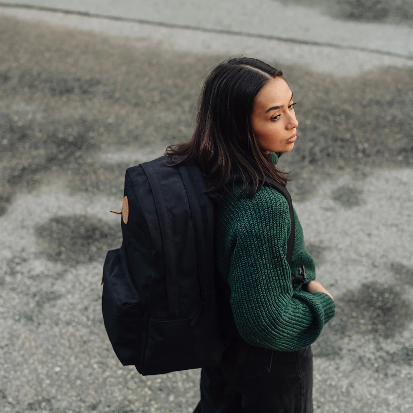 Beckmann Schulrucksack City Max Black