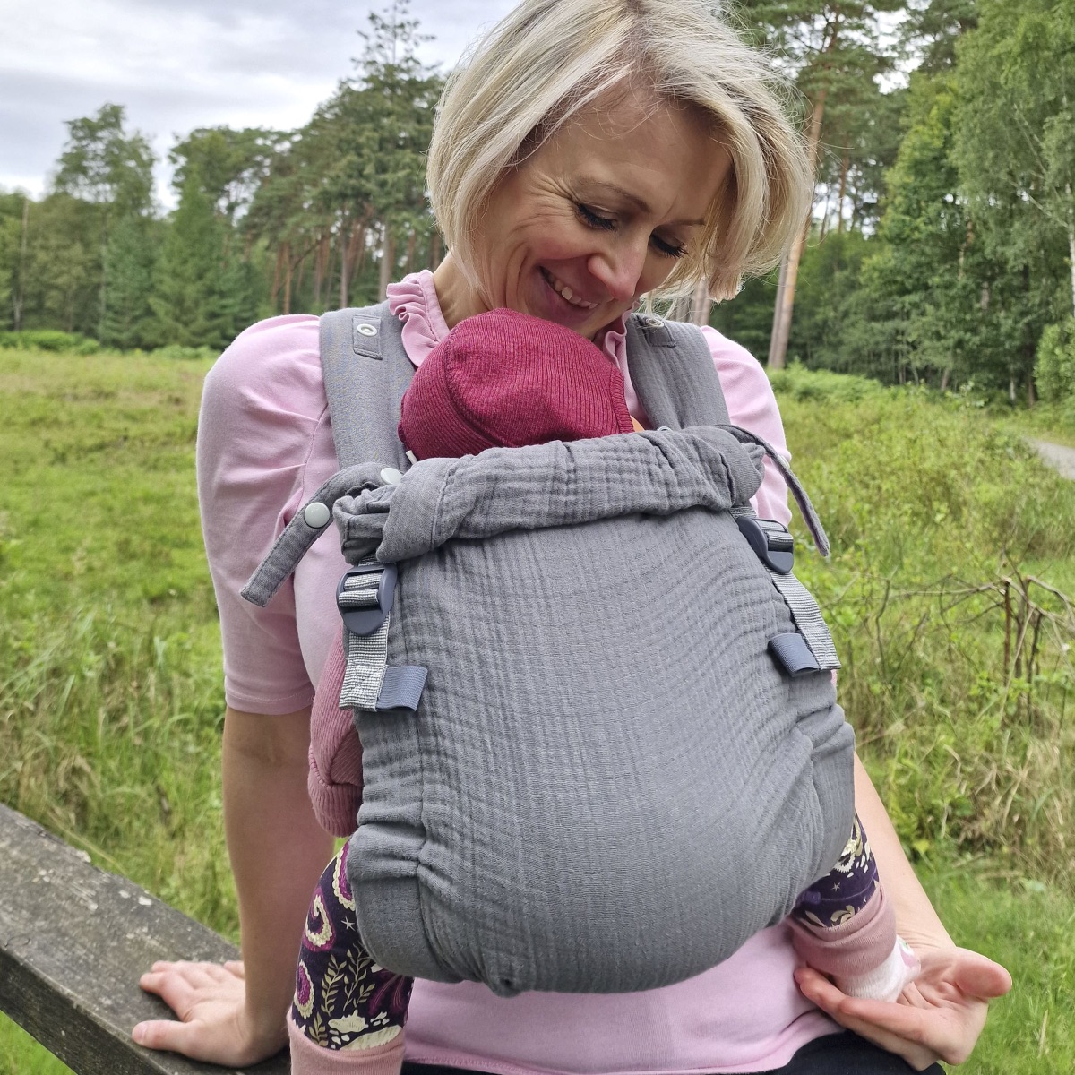 Schmusewolke Aurora Halfbuckle (50 - 86 cm / 12 Kilo) Silvergrey Schmusewolke Aurora Halfbuckle (50 - 86 cm / 12 Kilo) Silvergrey