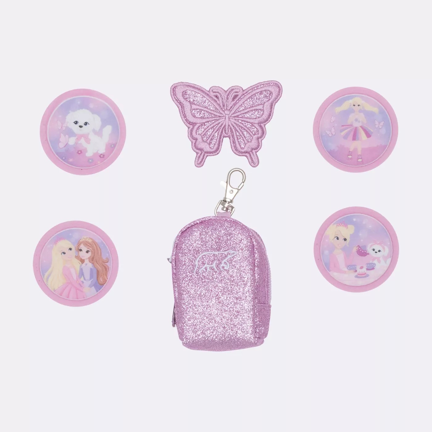 Beckmann Schulrucksack-Set Active Air FLX 6-teilig Rosie Beckmann Schulrucksack-Set Active Air FLX 6-teilig Rosie