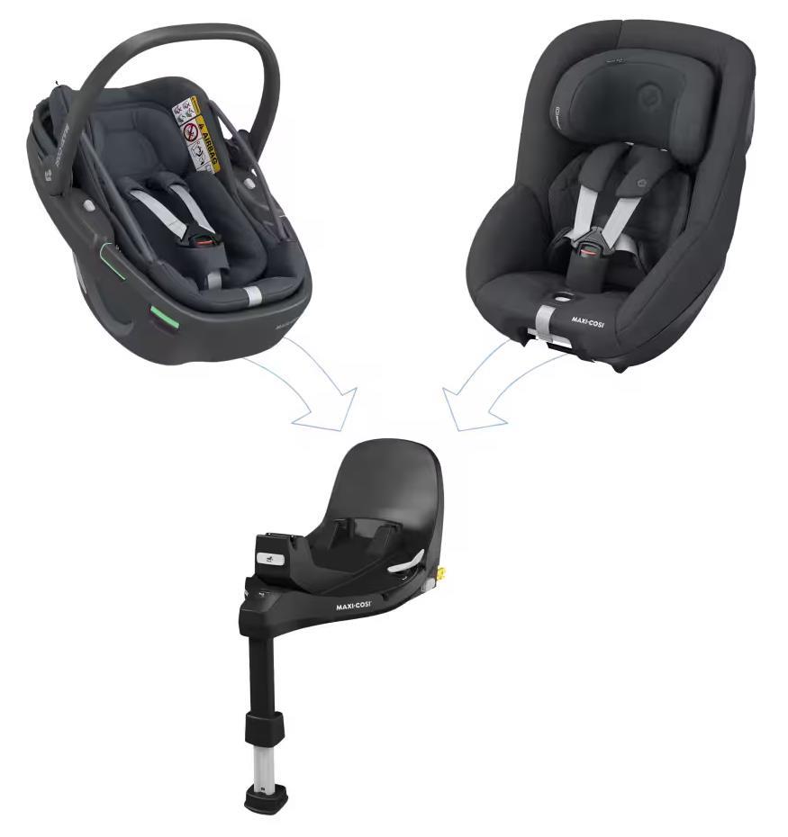 Maxi-Cosi FamilyFix 360 Pro schwarz