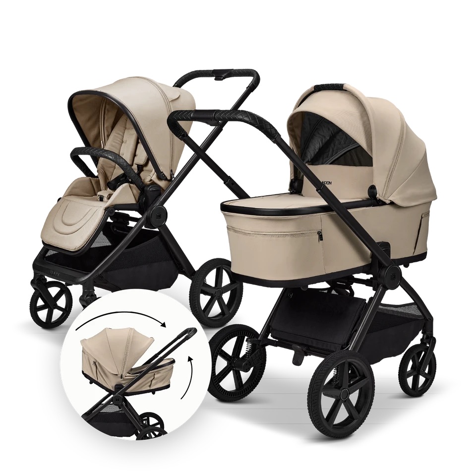 Moon GIO 2.0 Fold Kinderwagen-Set sand