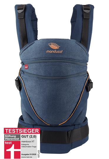 manduca XT denim blue-toffee