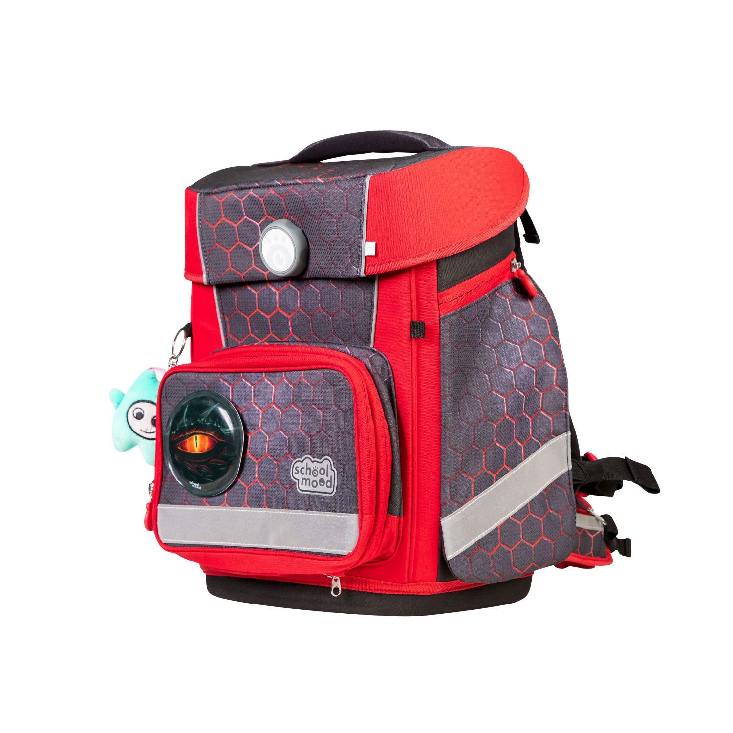 School-Mood Champion Maxx Pro 7-tlg. Schulranzenset Mika (Drache)