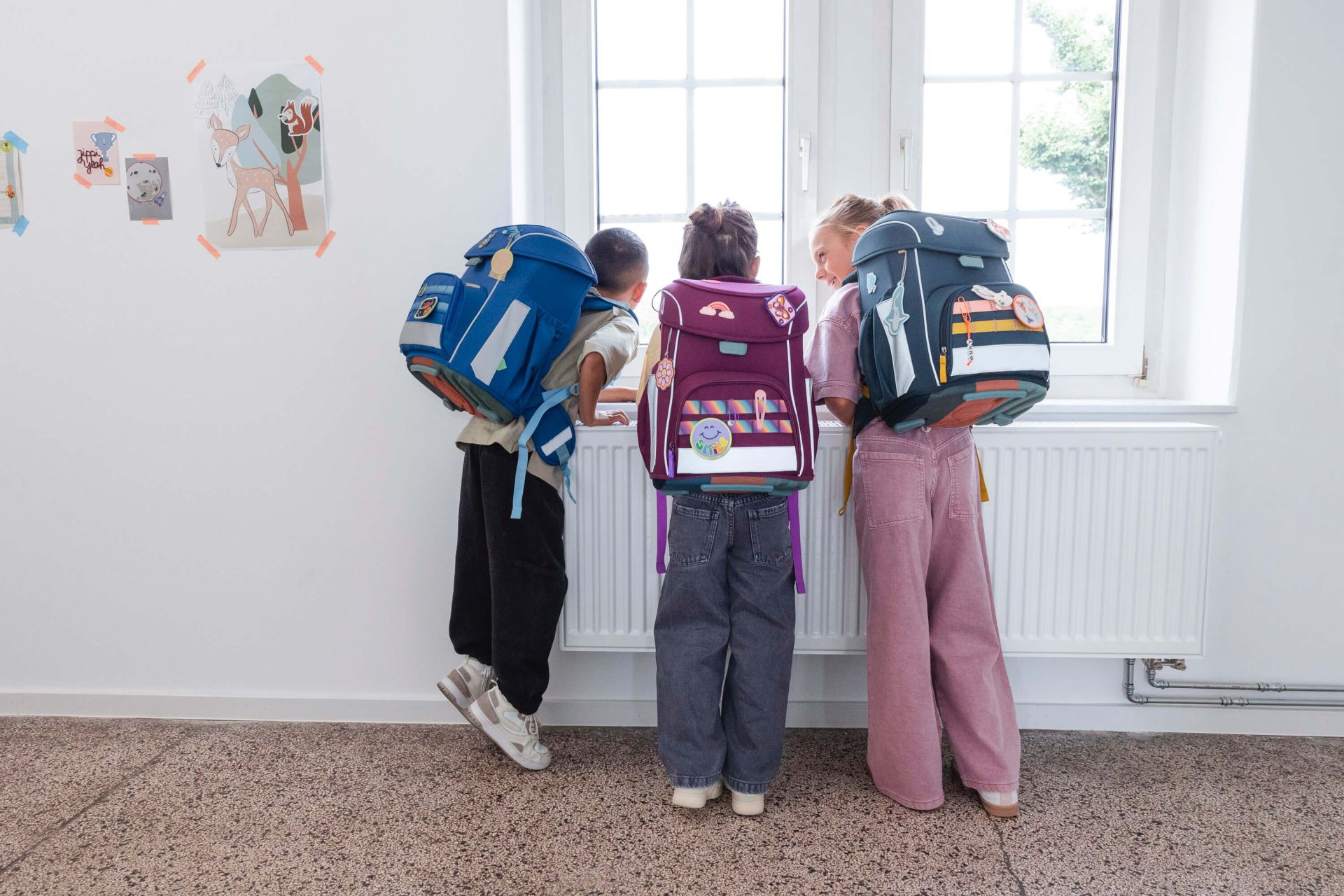 Lässig Schulranzen Set 7-teilig Slim - Unique Lila Lässig Schulranzen Set 7-teilig Slim - Unique Lila