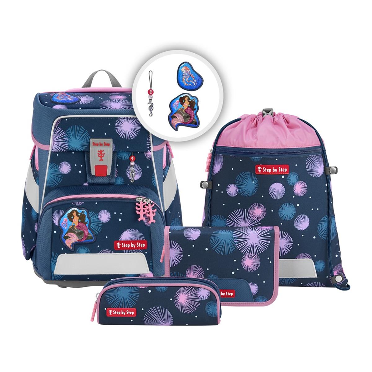 Step by Step Space Schulranzen-Set 5-tlg. Mermaid Delia