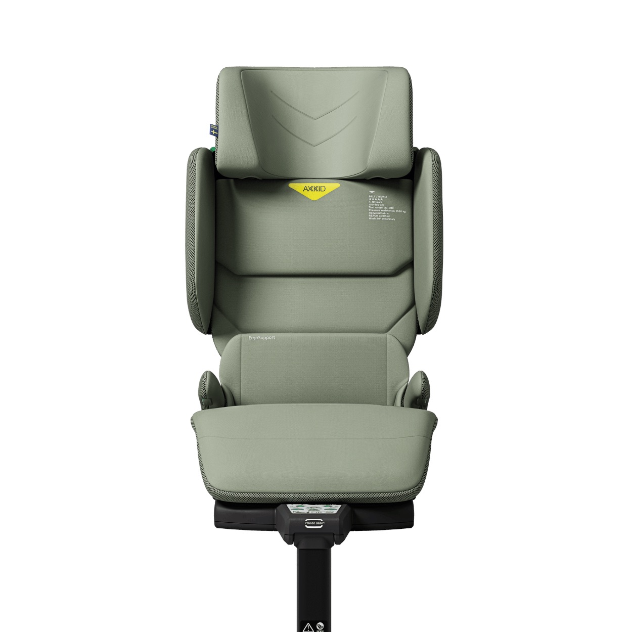 Axkid Up Folgesitz Nordic Bloom Green Bundle SET