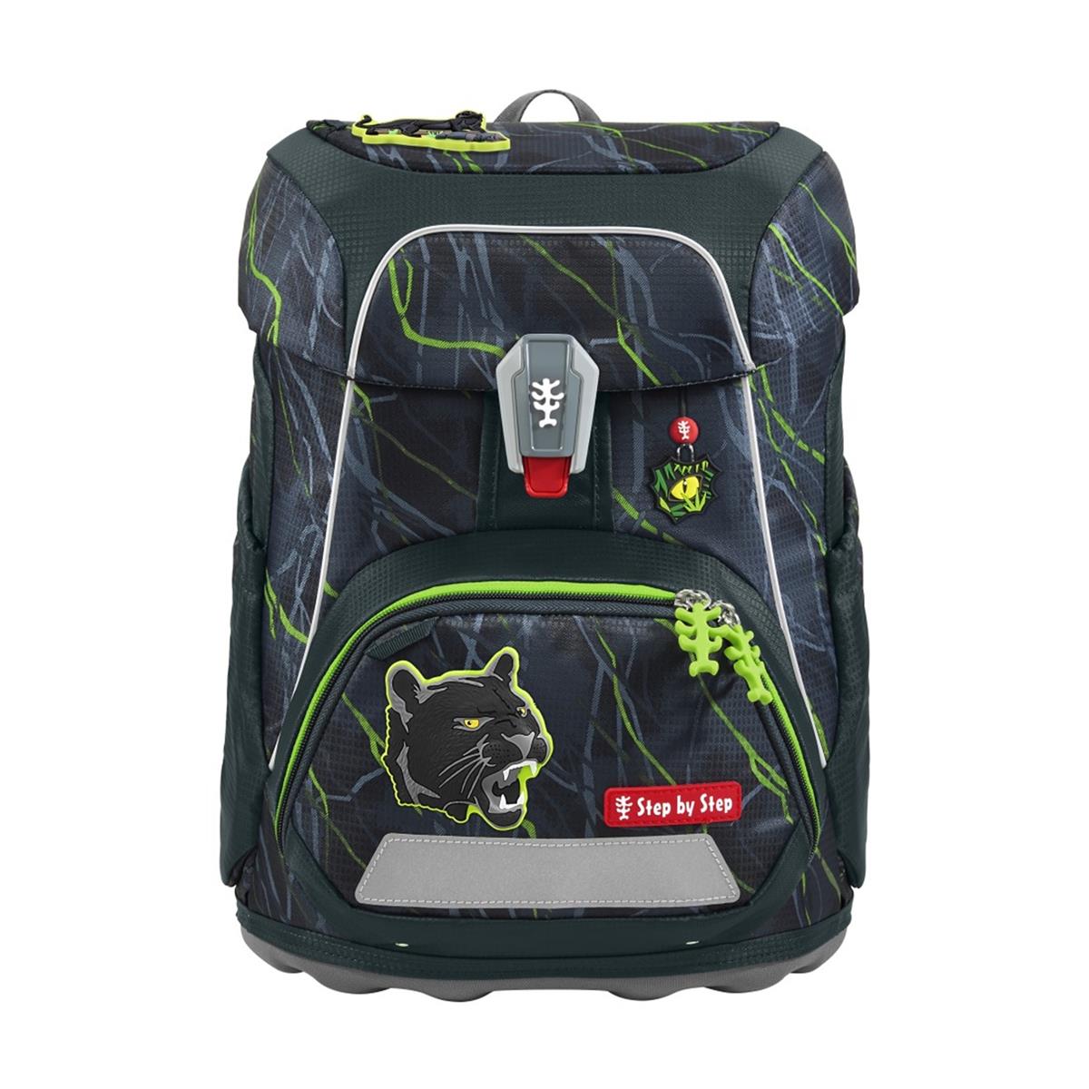 Step by Step Fit Schulranzen-Set 5-tlg. Danger Cat Chiko