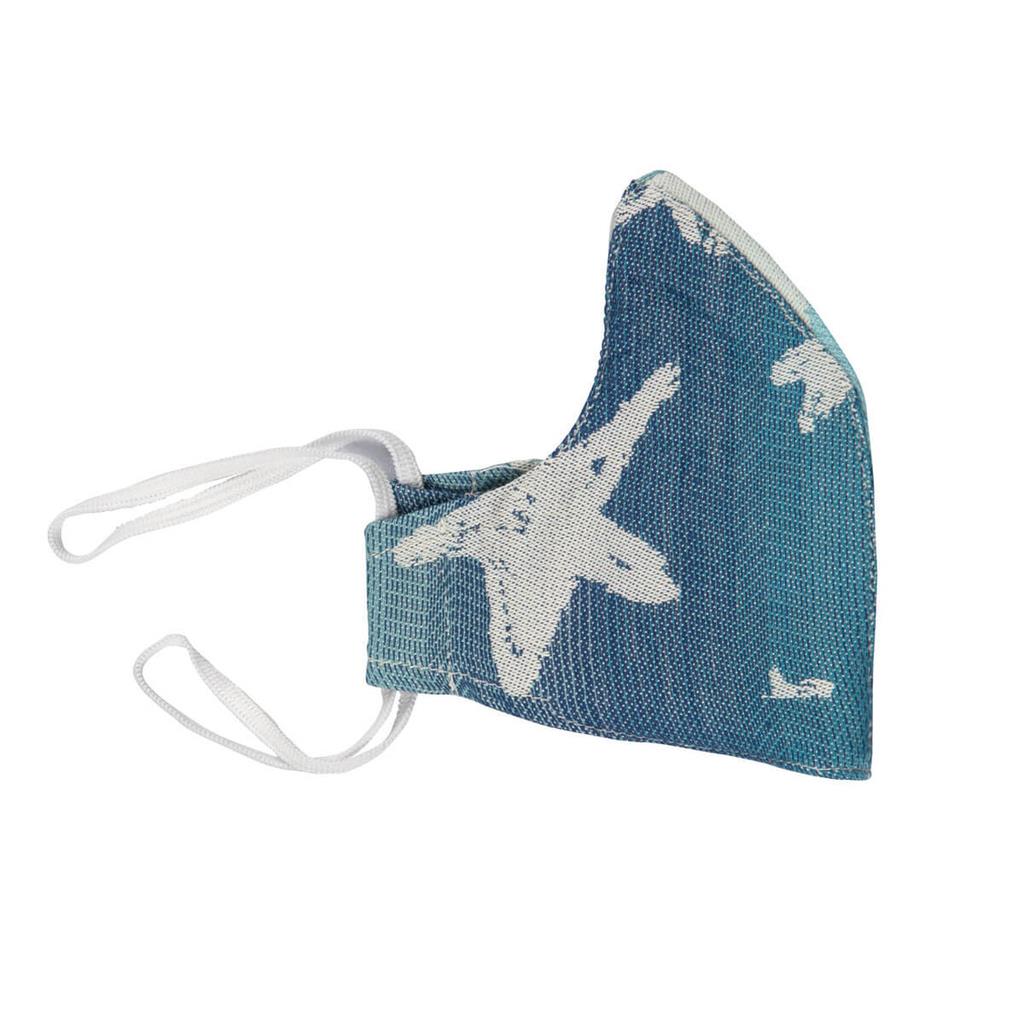 Hoppediz Gesichtsmaske für Kinder - Singapur blue Hoppediz Gesichtsmaske für Kinder - Singapur blue