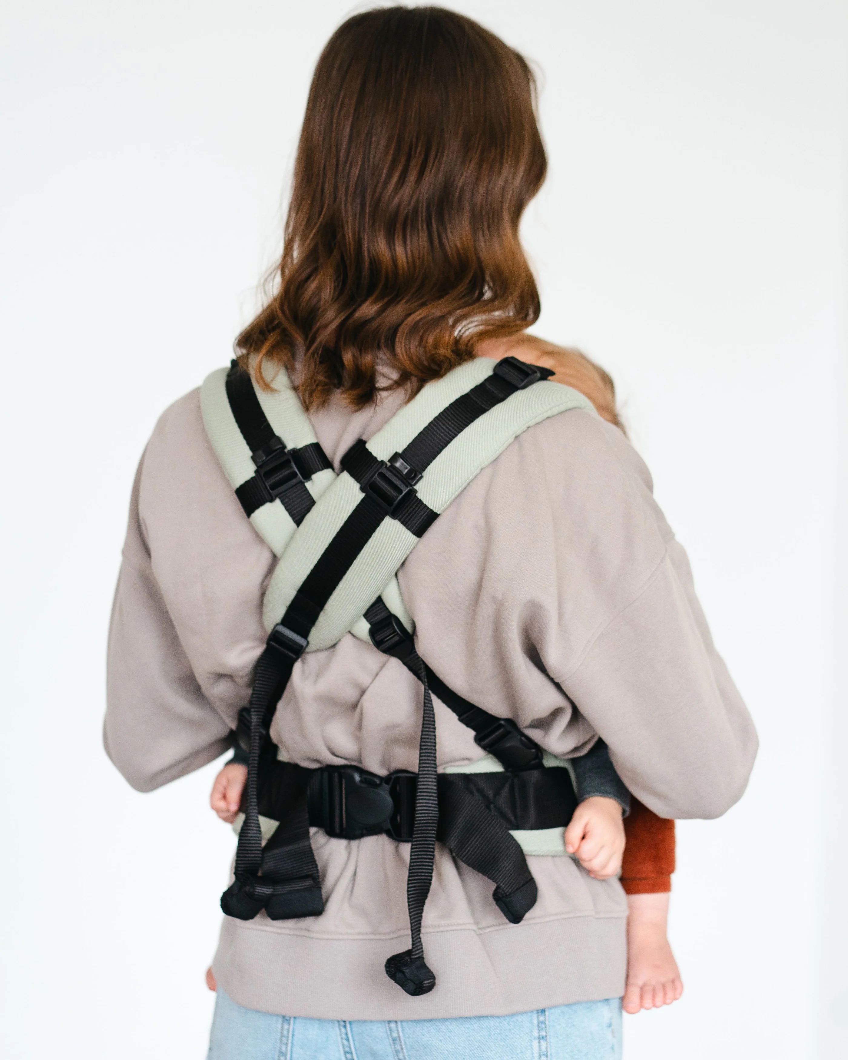 Qookie Ultimo Tragehilfe Toddlersize (Ca. 74 - 122 cm) Creme Qookie Ultimo Tragehilfe Toddlersize (Ca. 74 - 122 cm) Salvia