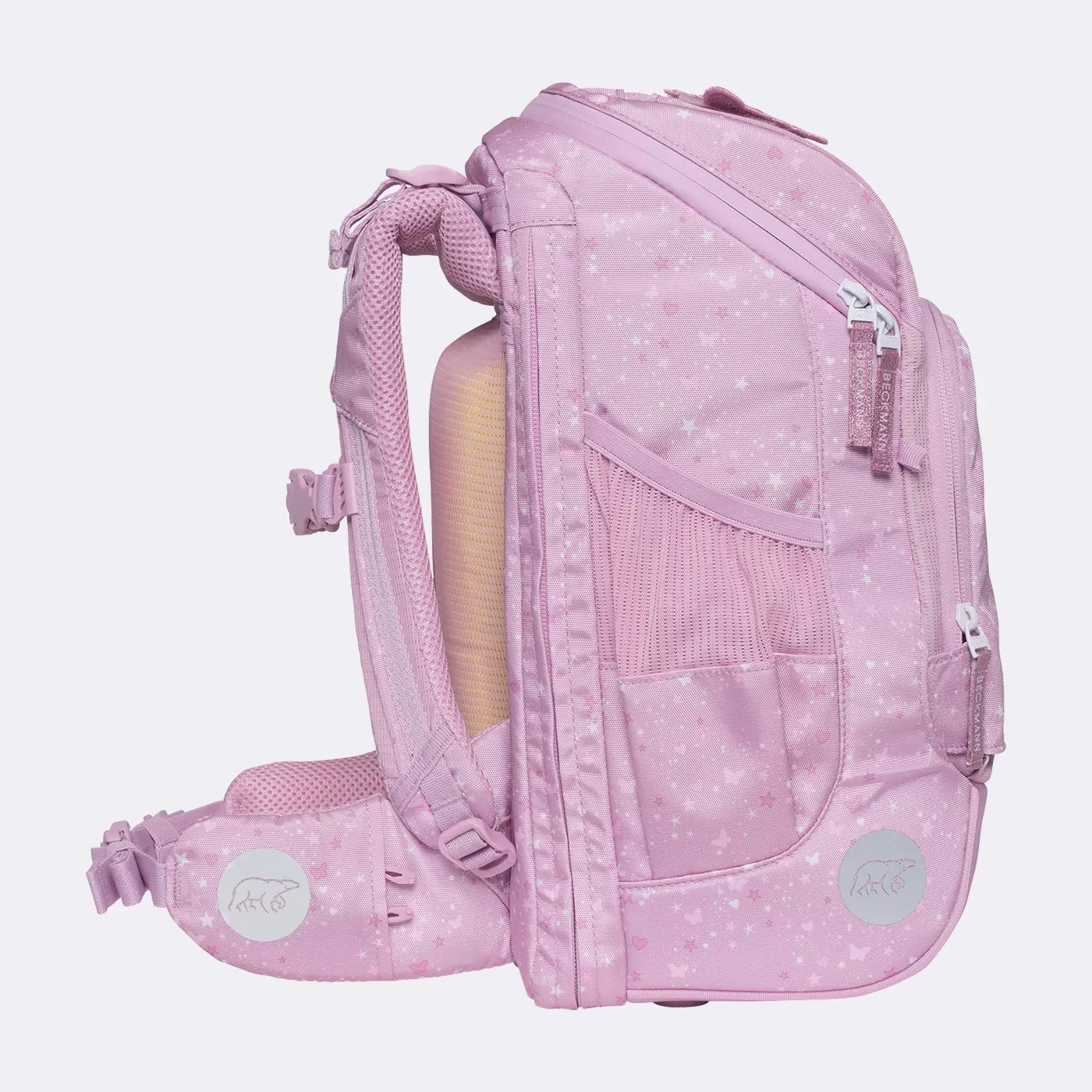 Beckmann Schulrucksack-Set Active Air FLX 6-teilig Rosie Beckmann Schulrucksack-Set Active Air FLX 6-teilig Rosie