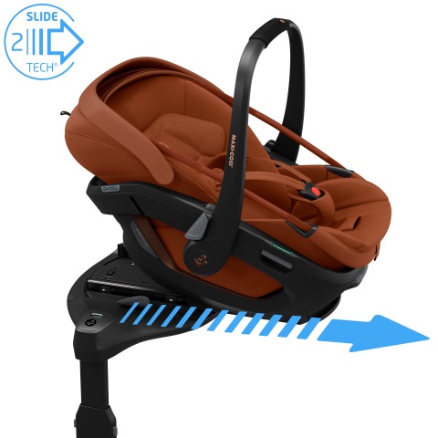 Maxi-Cosi Coral Slide Pro Babyschale Copper Terra Maxi-Cosi Coral Slide Pro Babyschale Copper Terra