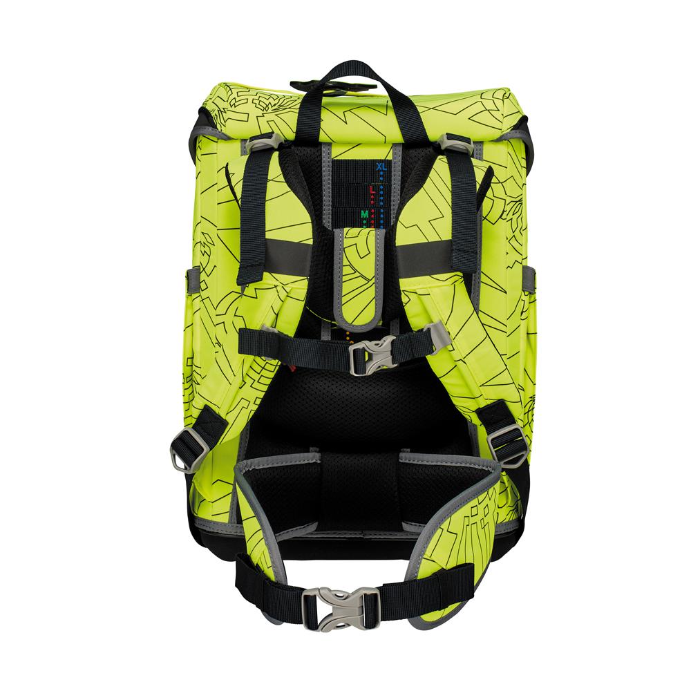 Der Die Das Schulranzen-Set Ergoflex Easy Superflash Neon Fighter Der Die Das Schulranzen-Set Ergoflex Easy Superflash Neon Fighter