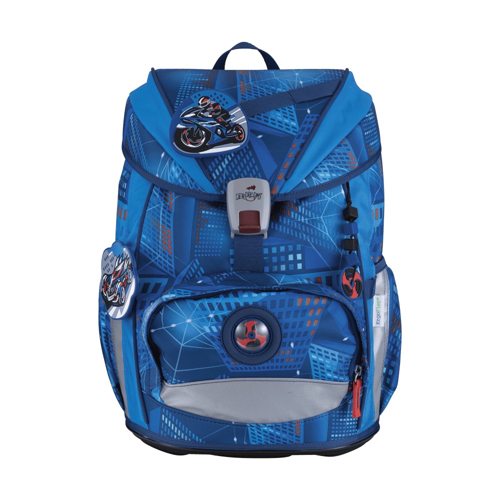 Der Die Das Schulranzen-Set Ergoflex Light 2025/2026 5 tlg. Turbo Speed Der Die Das Schulranzen-Set Ergoflex Light 2025/2026 5 tlg. Turbo Speed