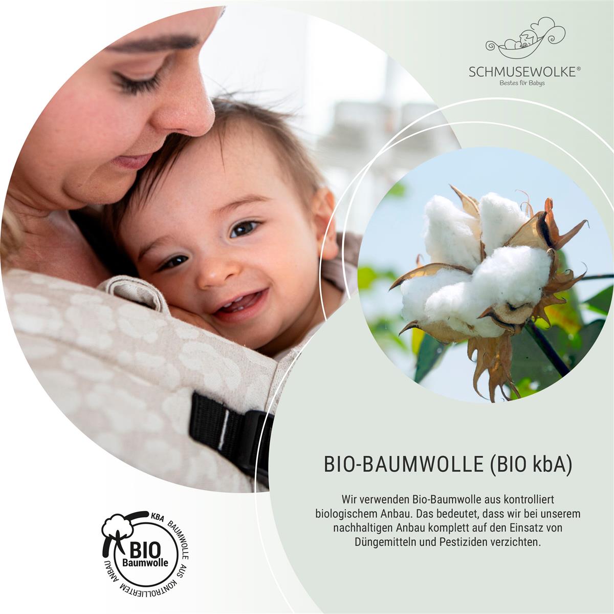 Schmusewolke Luna Halfbuckle (56 – 98 cm / 20 kg) Meow