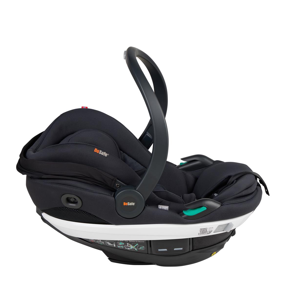 BeSafe Go2 Beyond Babyschale Soft Breeze Black BeSafe Go2 Beyond Babyschale Soft Breeze Black