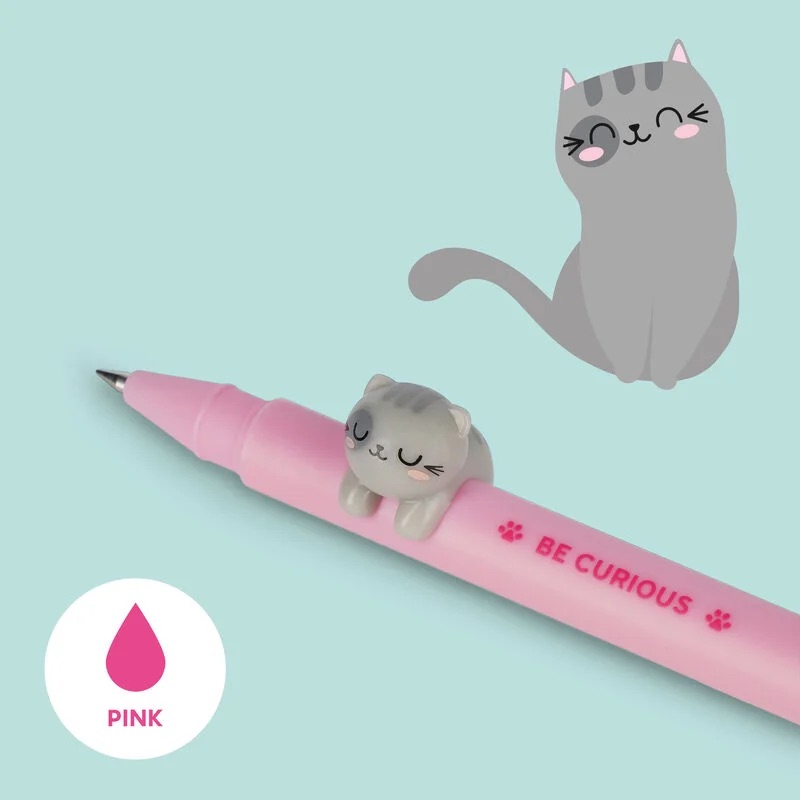 Legami Gelstift mit Tiermotiv - Lovely Friends Kitty