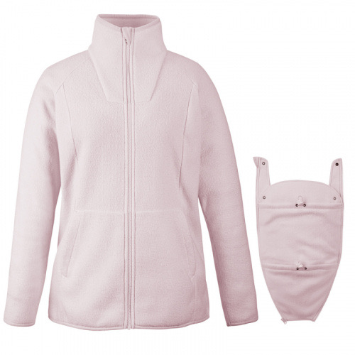 mamalila Fleece-Tragejacke Basel soft lilac XL