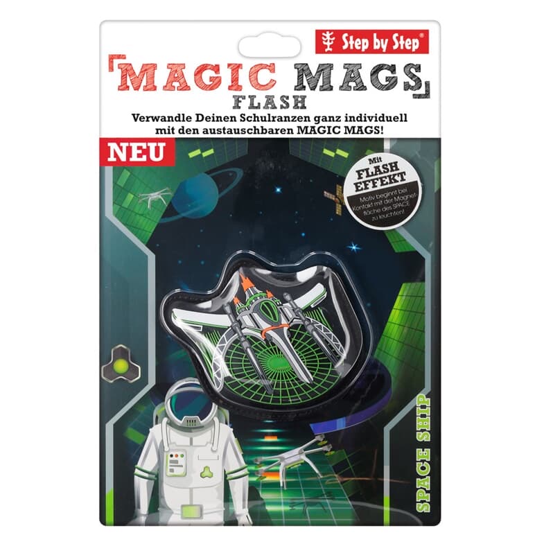 Step by Step MAGIC MAGS FLASH SPACE SHIP SKYLAR