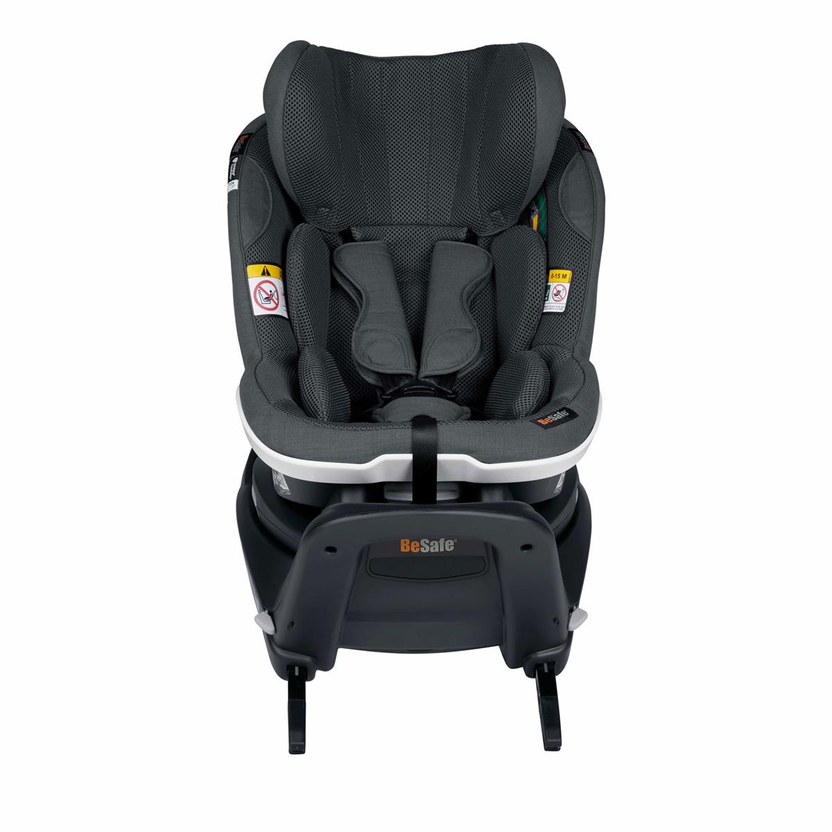 BeSafe iZi Turn M i-Size Reboarder Anthrazit Mesh