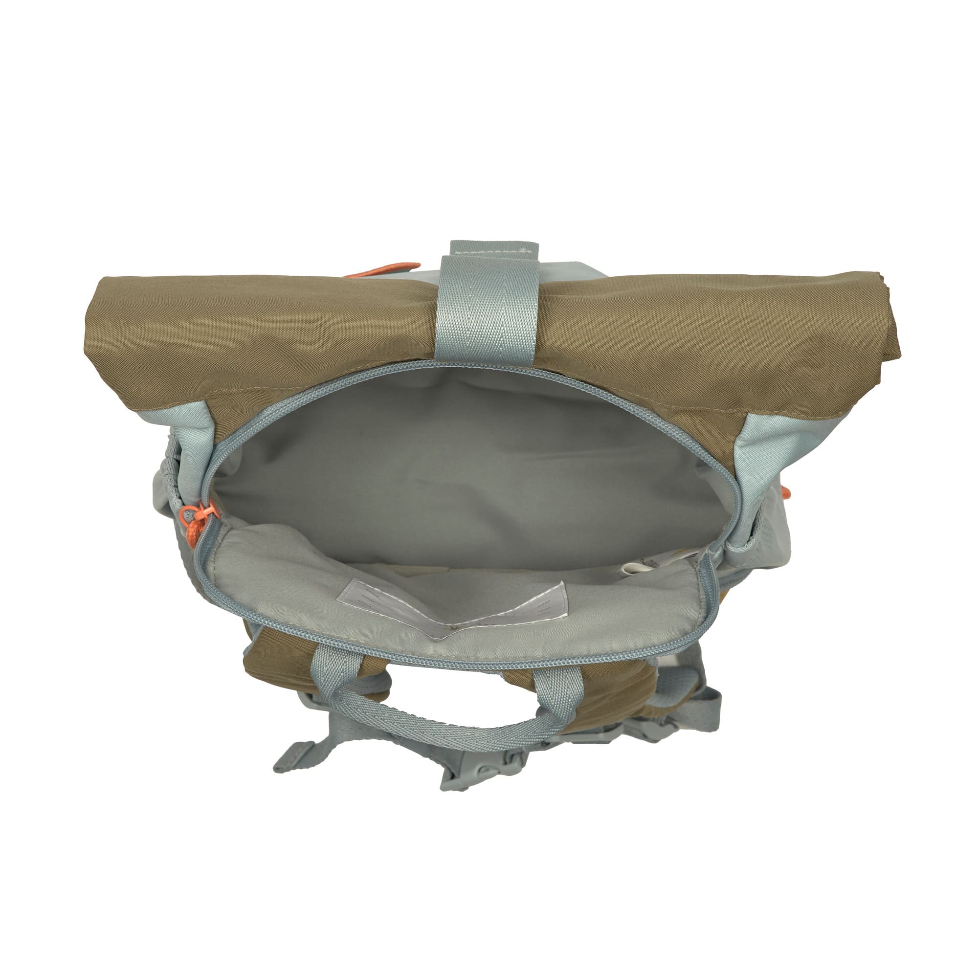 Lässig Kindergartenrucksack Rolltop Nature- Hellblau