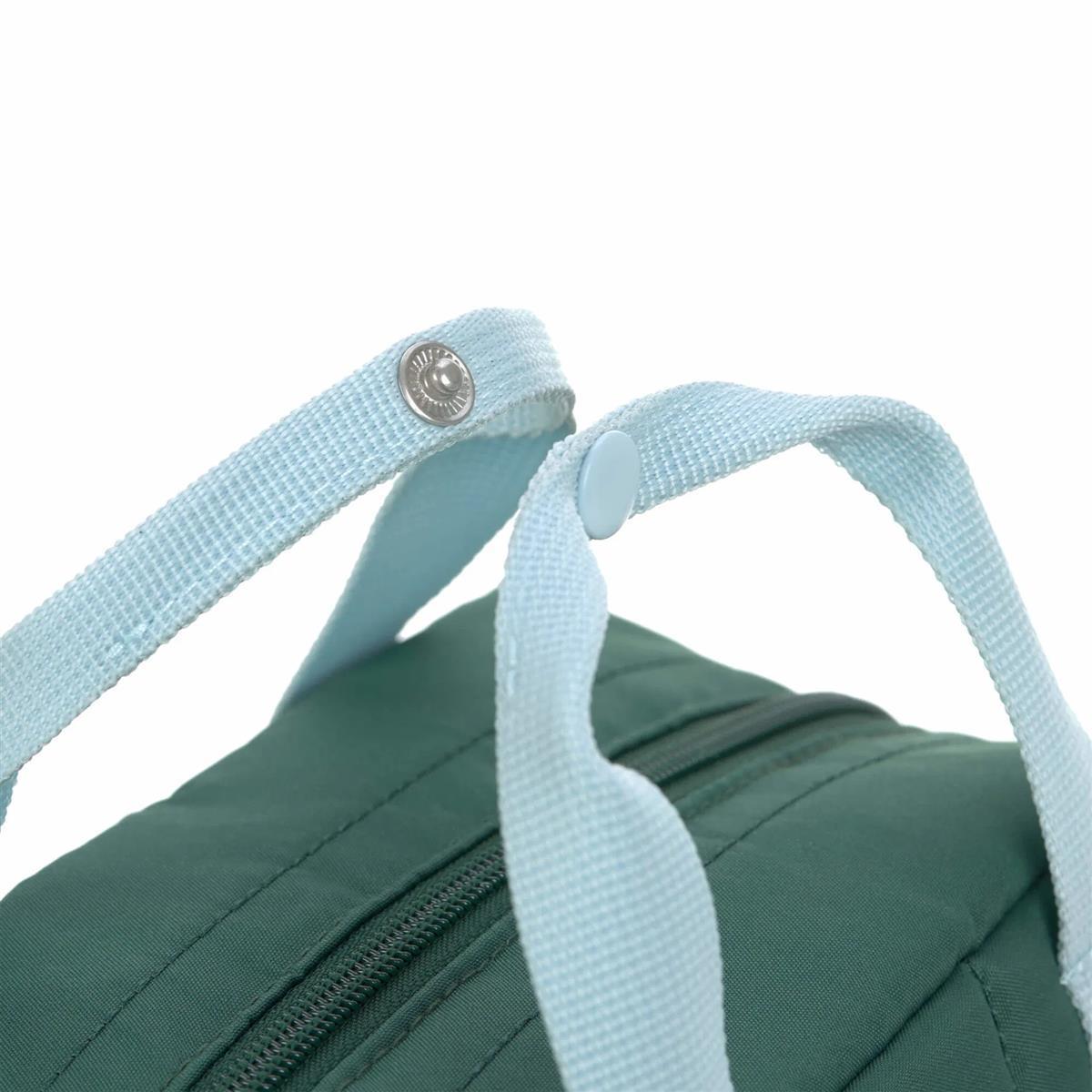 Lässig Mini Kindergartenrucksack Square im Little Gang Lemon Dark Green
