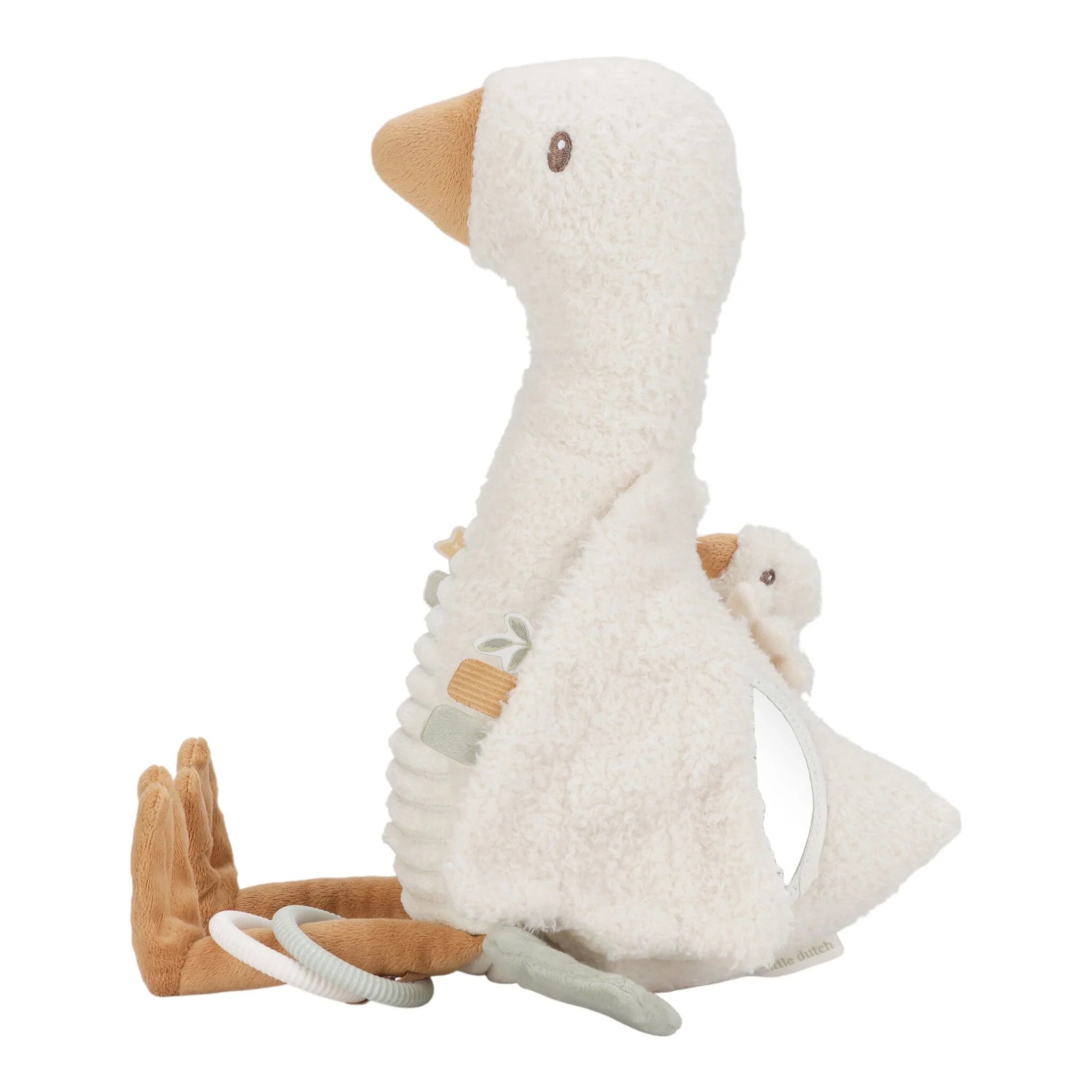 Little Dutch Aktivitäten-Kuscheltier Gans Weiß - Kleine Gans Little Dutch Aktivitäten-Kuscheltier Gans Weiß - Kleine Gans