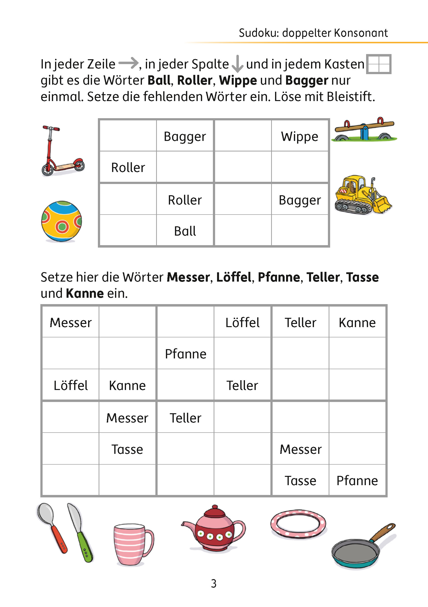Hauschka Mein Rätselblock Deutsch Klasse 3