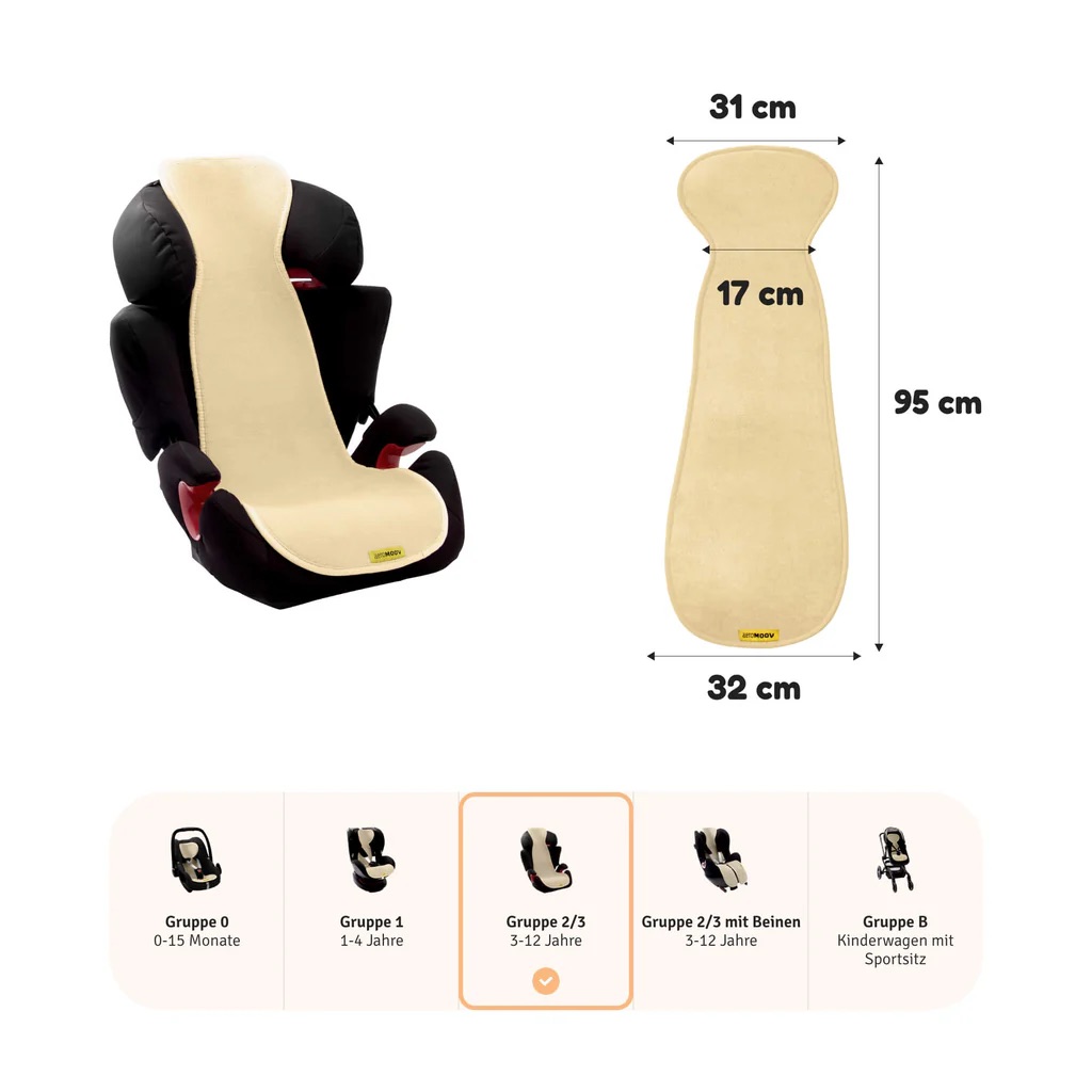 AeroMoov Air Layer Gr. 2/3 ohne Bein Vanilla