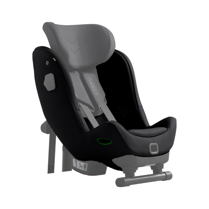 Axkid Ersatz Stoffbezug Minikid 4 Max / Pro Coastal Storm Black