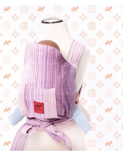 GiraSol Puppentragen MySol Candy Clouds / pink