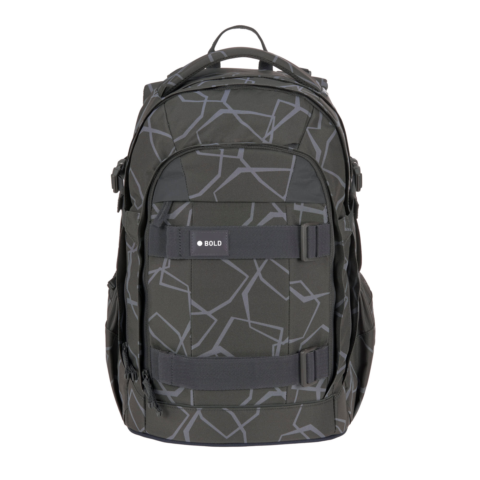 Lässig Schulrucksack BOLD Origin Leaves Karamell Lässig Schulrucksack BOLD Origin Schwarz
