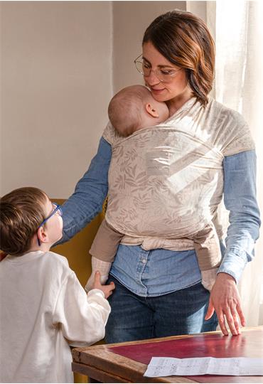 manduca® Sling elastisches Tragetuch Limited Edition BotanicVanilla manduca® Sling elastisches Tragetuch Limited Edition BotanicVanilla